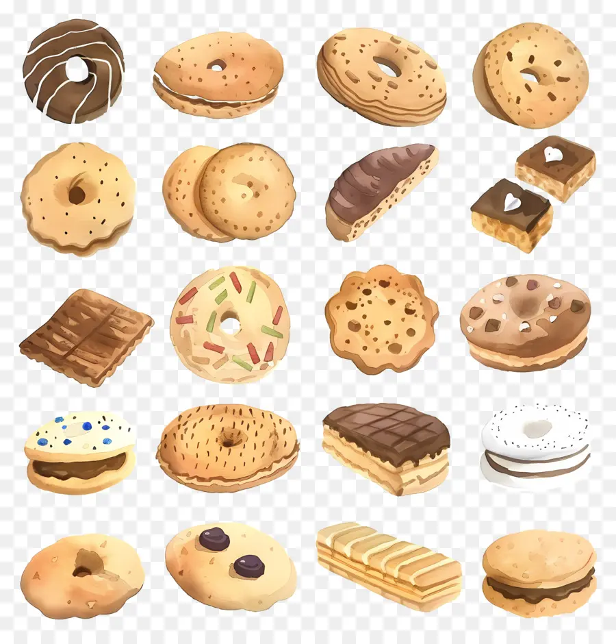 Cookies，выпечка PNG