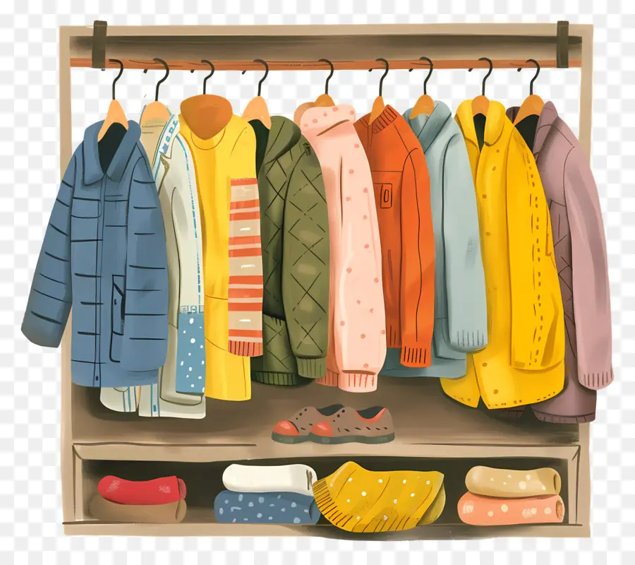 Wardrobe，сушилка для одежды PNG