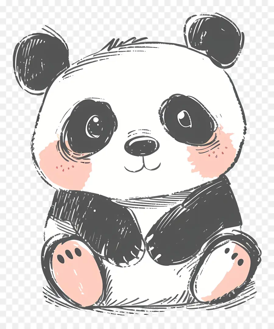 Милые Панды，Panda Bear PNG