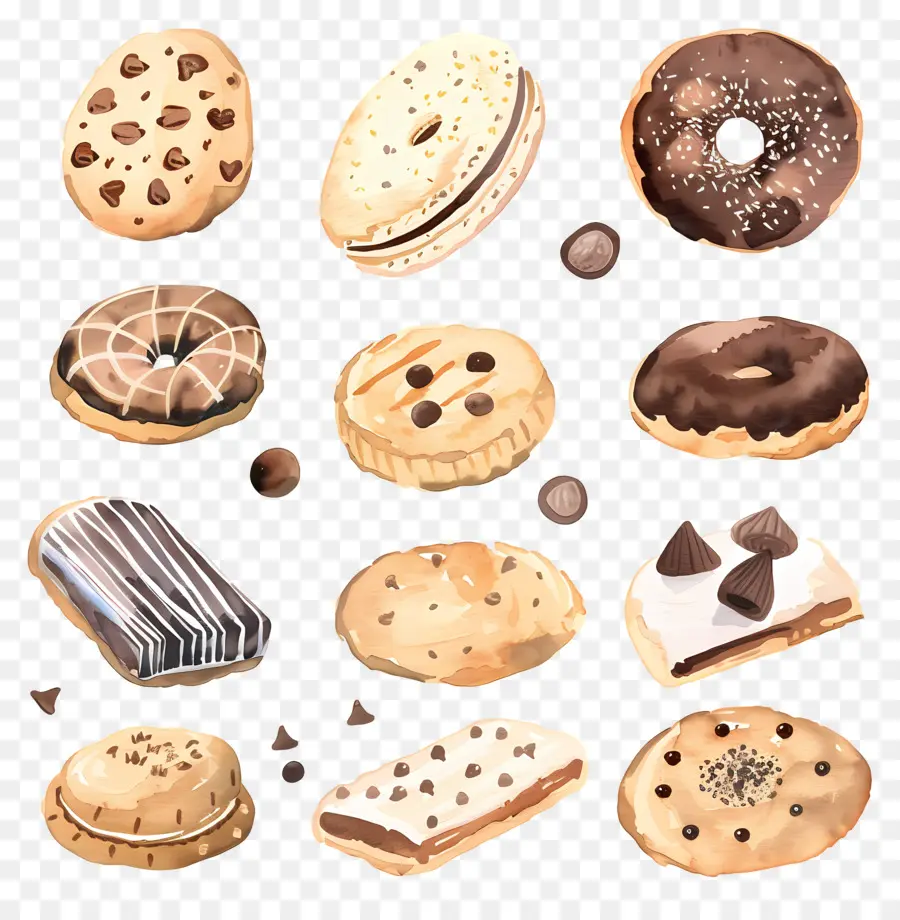 Cookies，выпечка PNG