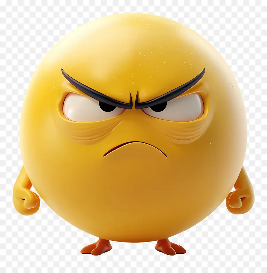 Angry Emoji，персонажа из мультфильма  PNG