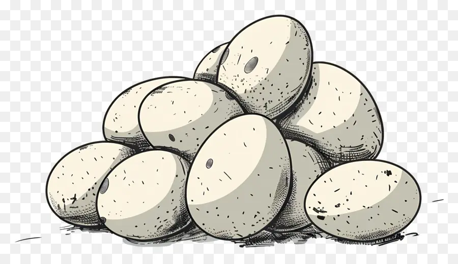 куча яиц，Eggs PNG