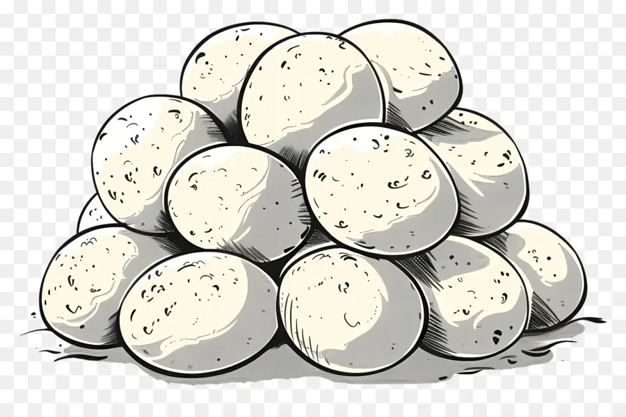 куча яиц，Eggs PNG