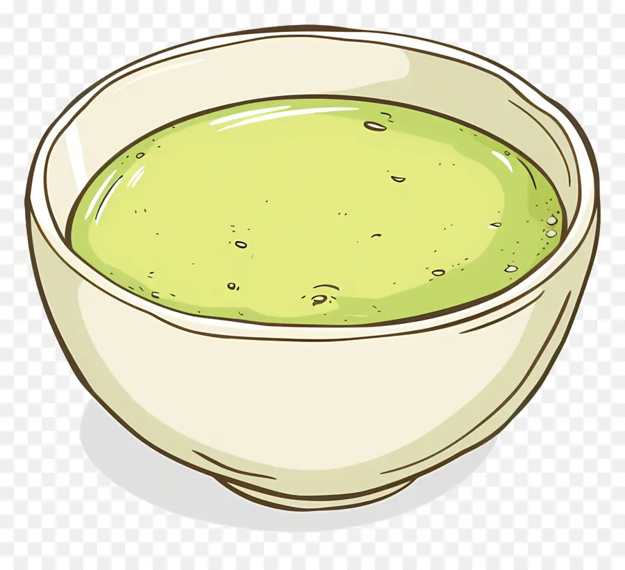 зеленый суп，Green Tea PNG