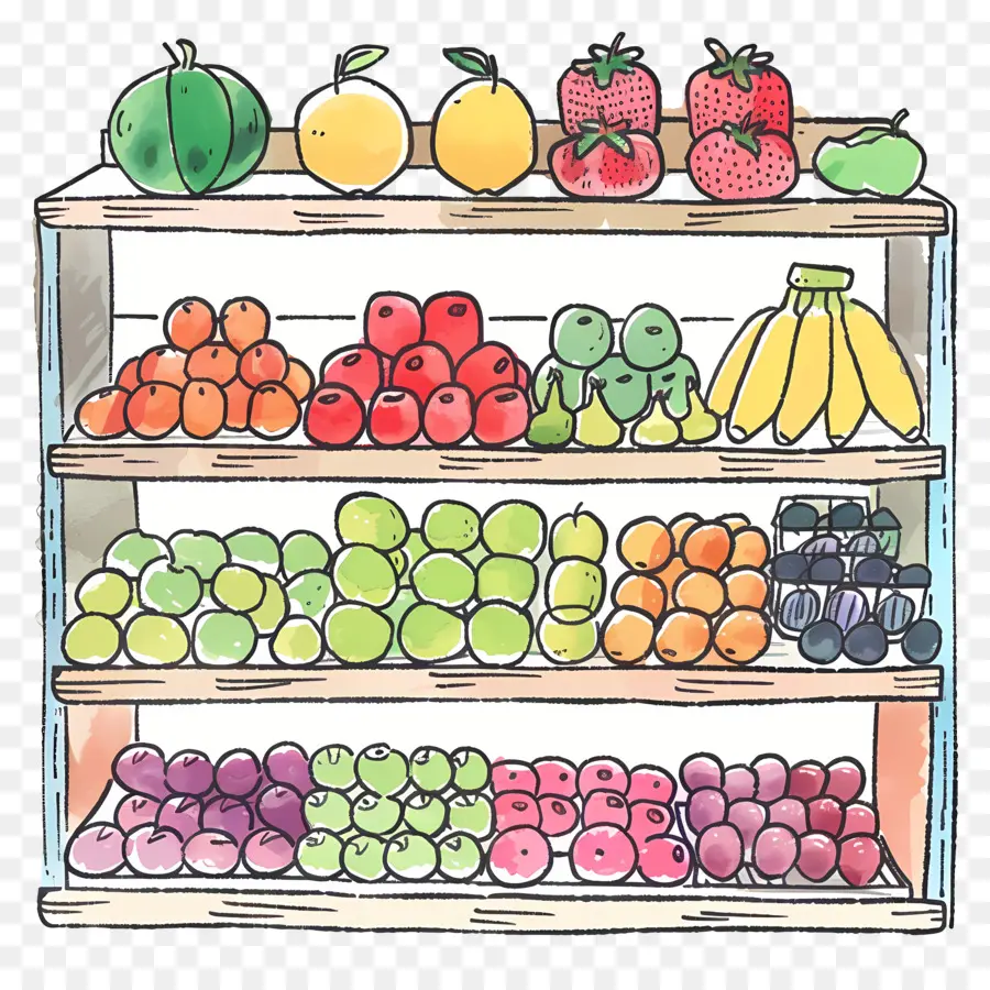 фруктовый счетчик，Fruits PNG