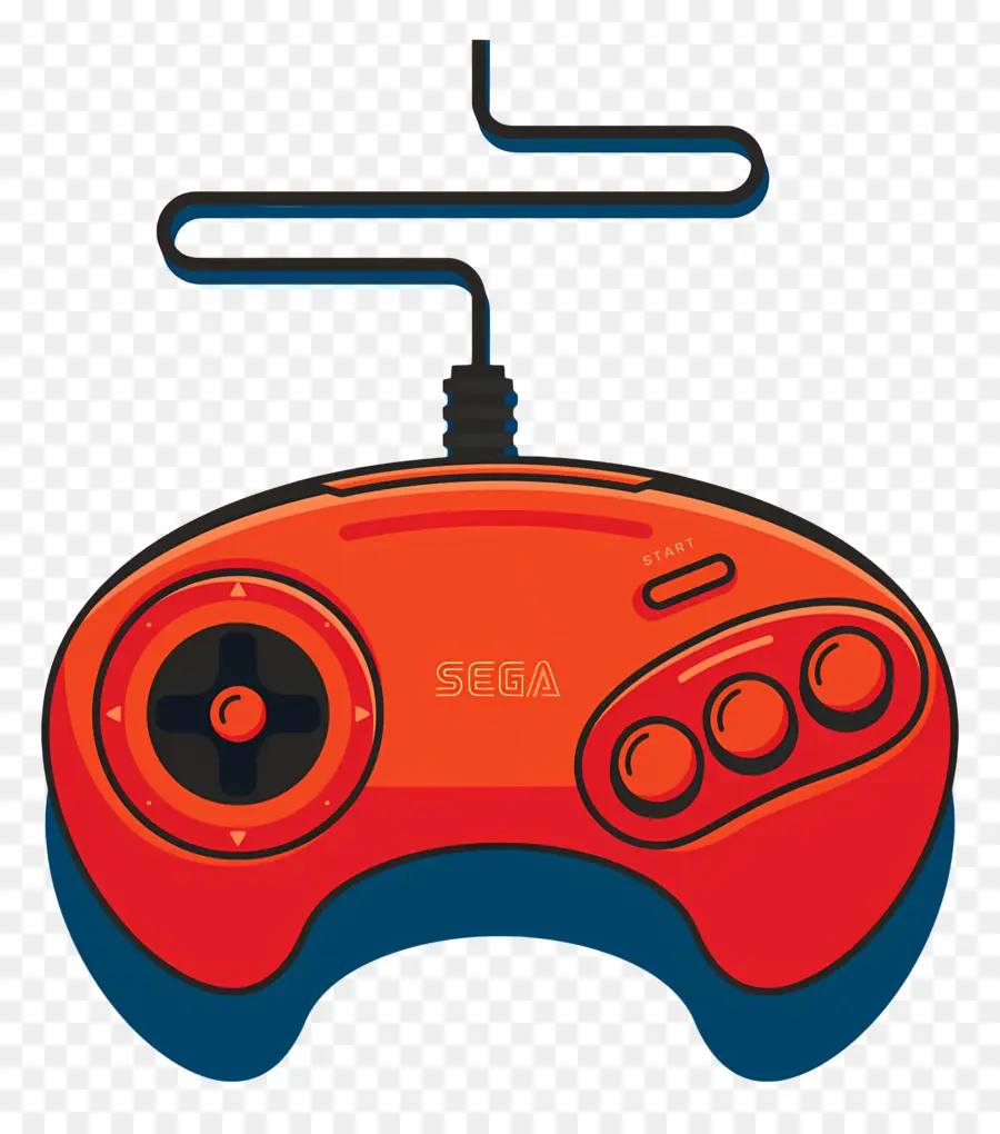 Sega Mega Drive，Контроллер видеоигр PNG