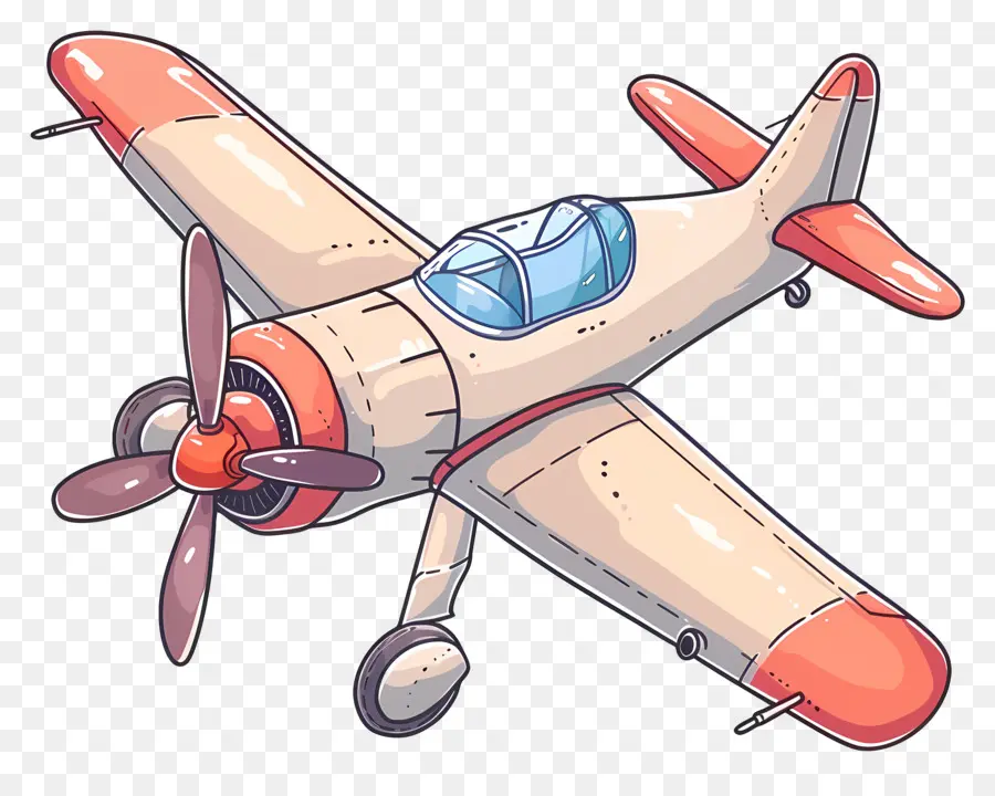 Airplane，Винтажный самолет PNG