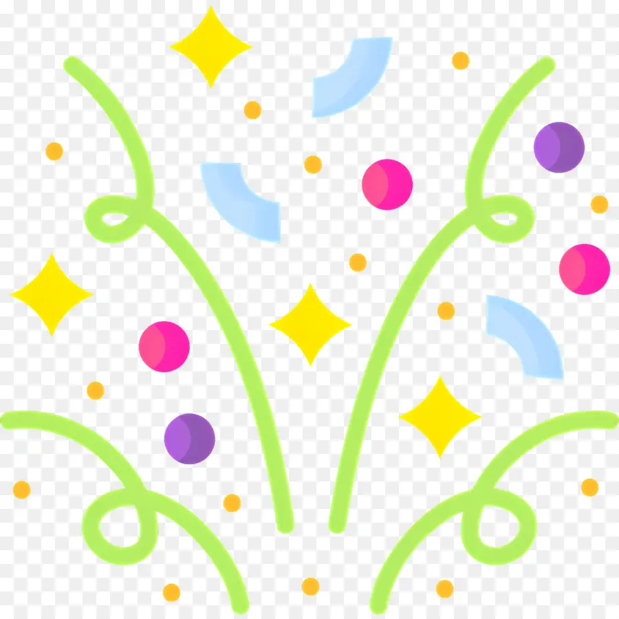 конфетти，Celebration PNG