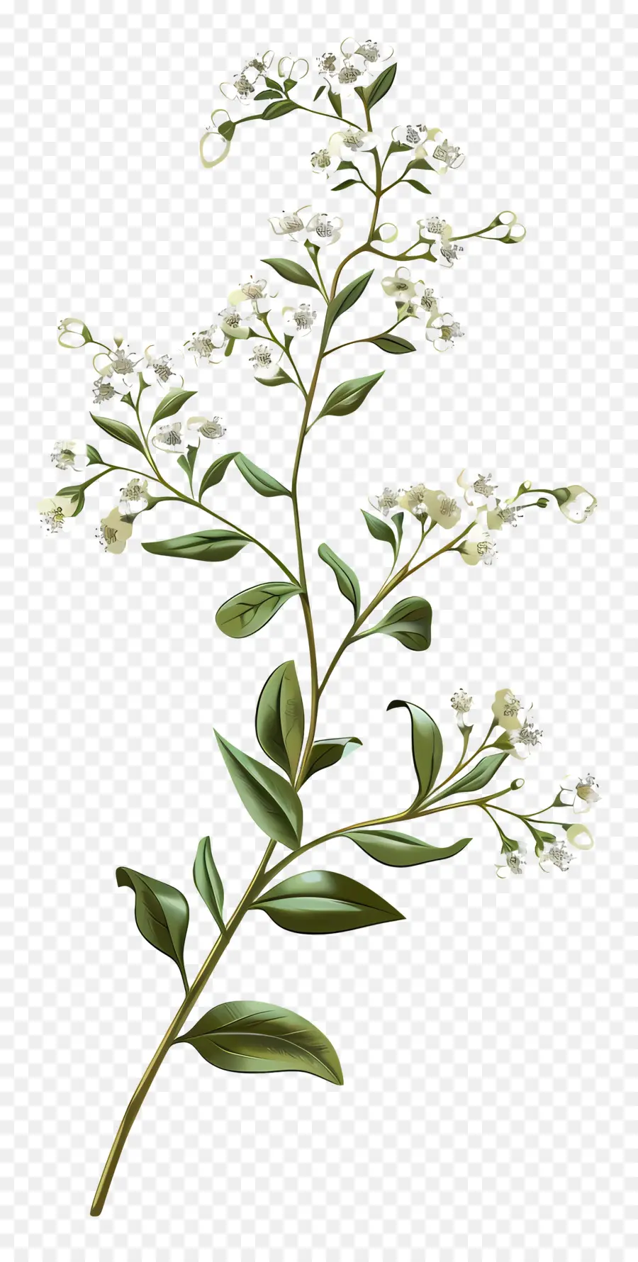 сладкий Alyssum，Завод PNG