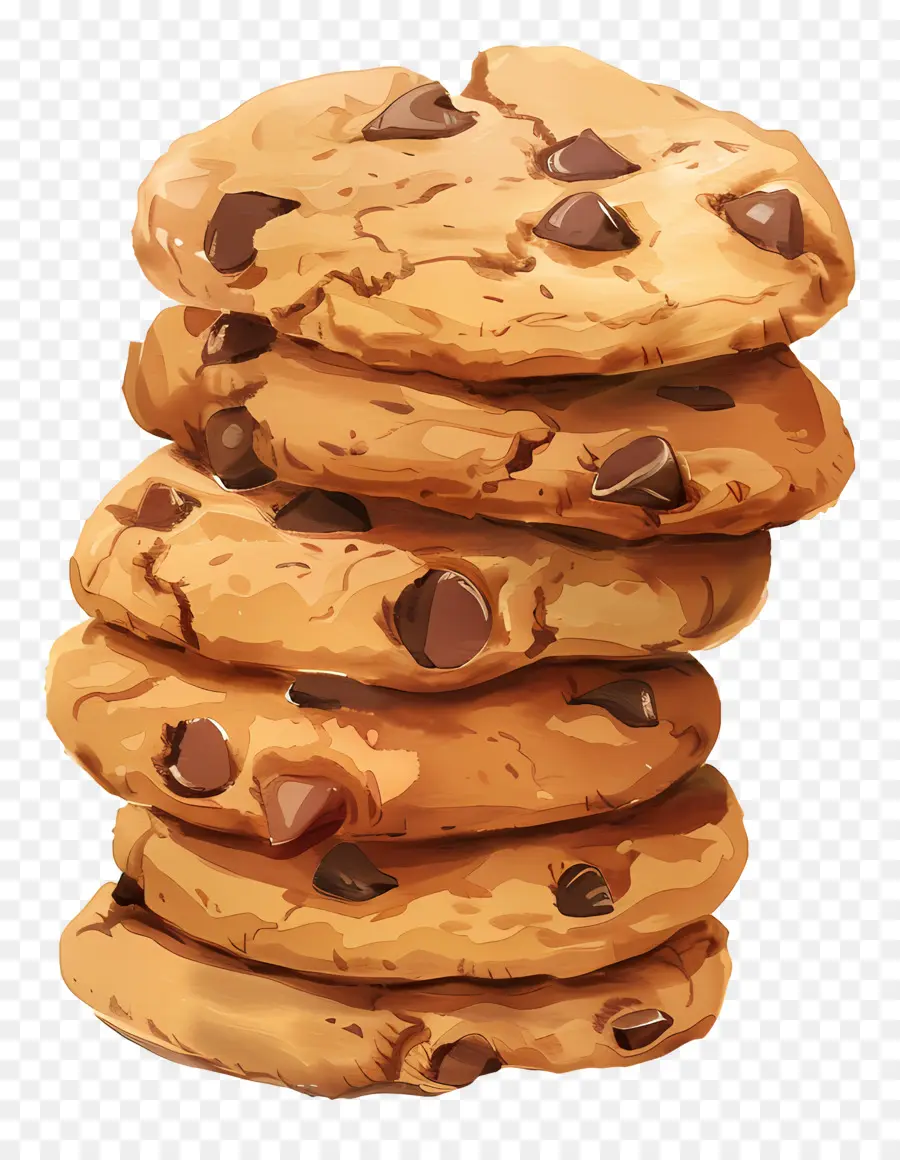 стопка печенья，Файлы Cookie PNG