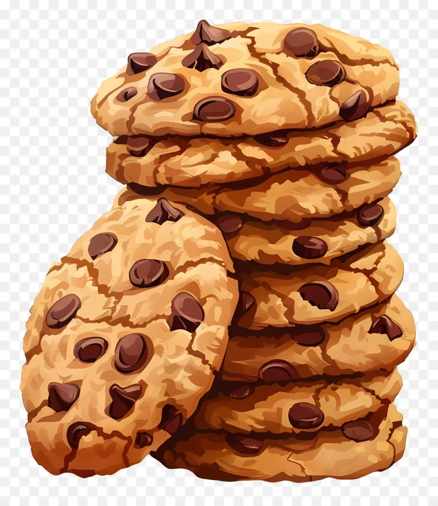 стопка печенья，Файлы Cookie PNG