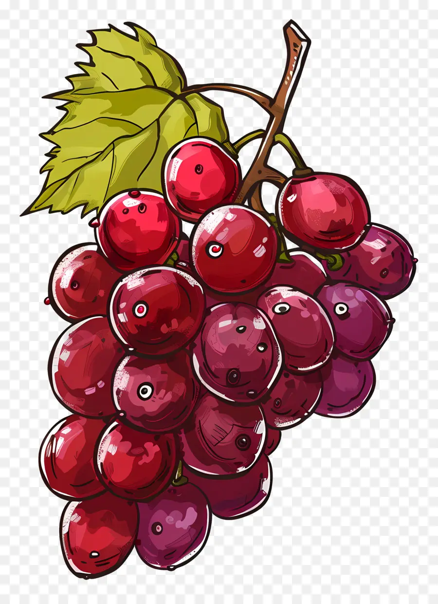 красный виноград，Grapes PNG