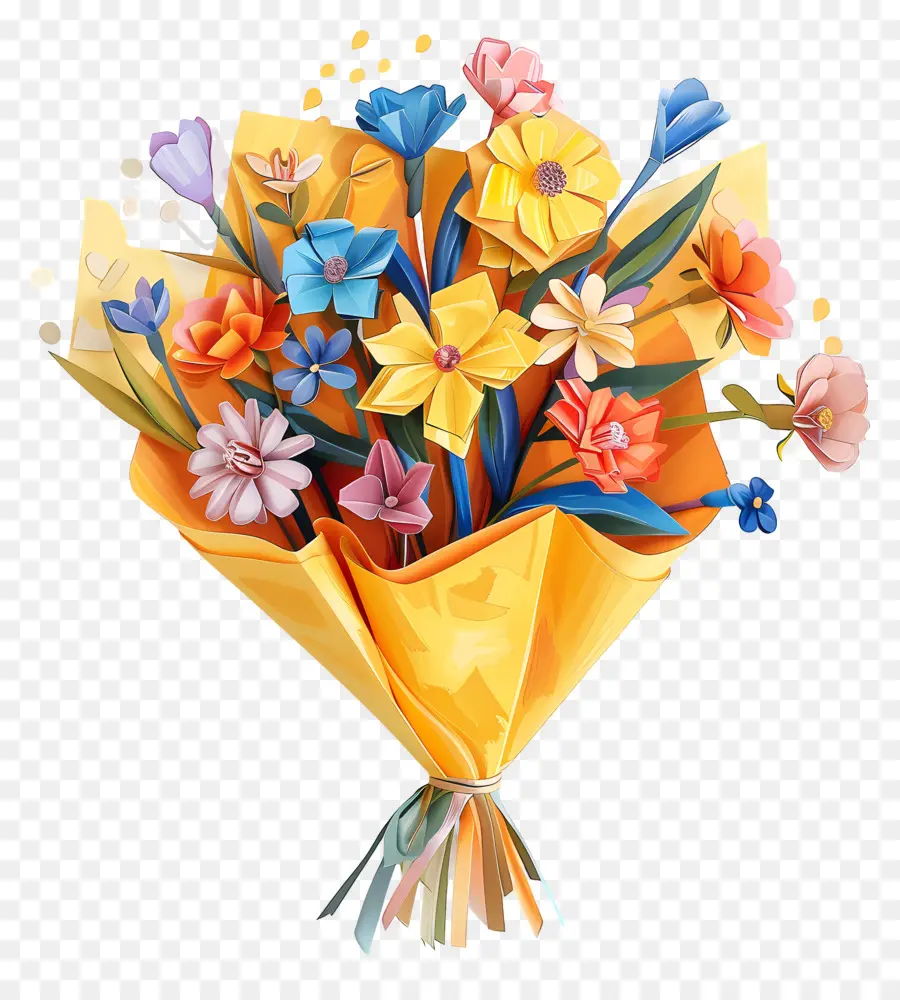 Bouquet Of Flowers，букет цветов PNG