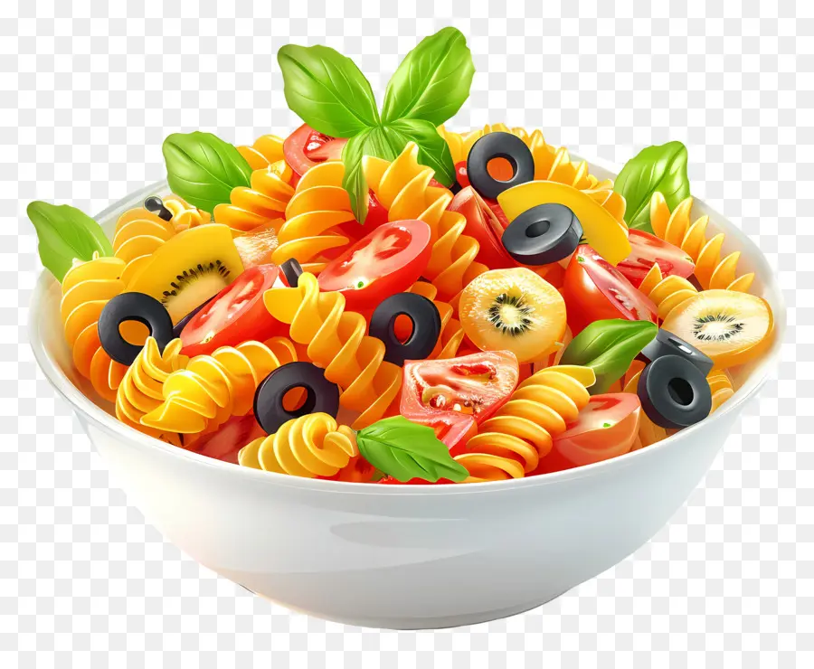 Pasta Salad，овощи PNG