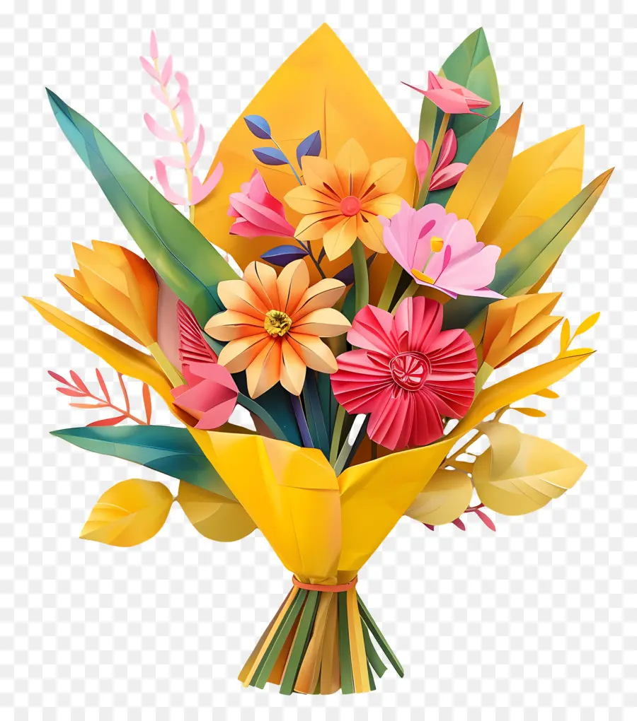 Bouquet Of Flowers，букет цветов PNG