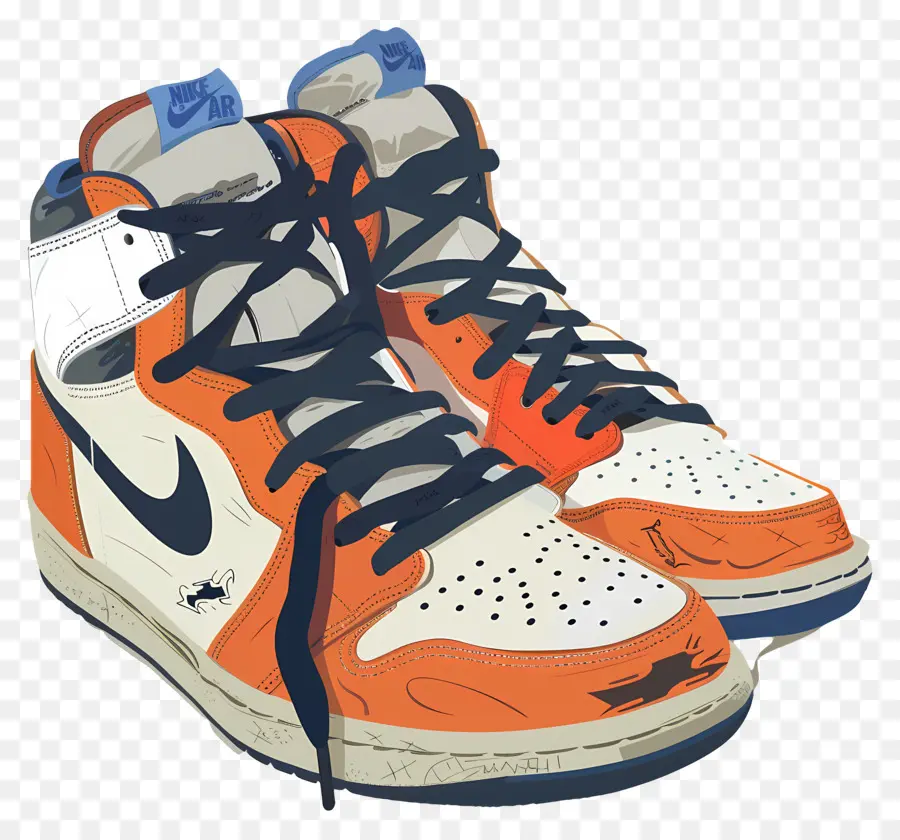 Кроссовки，кроссовки Nike Air PNG