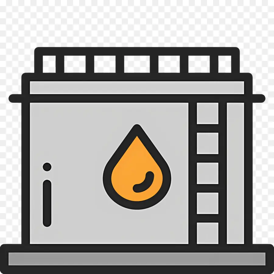 резервуар для хранения нефти，Масляный бак PNG