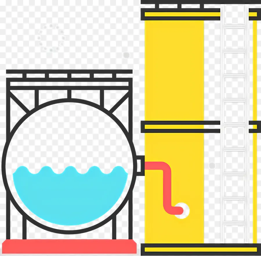 резервуар для хранения нефти，Промышленные резервуары PNG