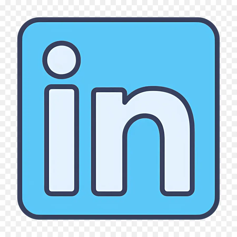 Логотип Linkedin，социальные сети PNG