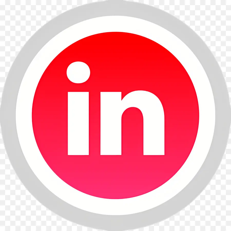 Linkedin，В значке PNG