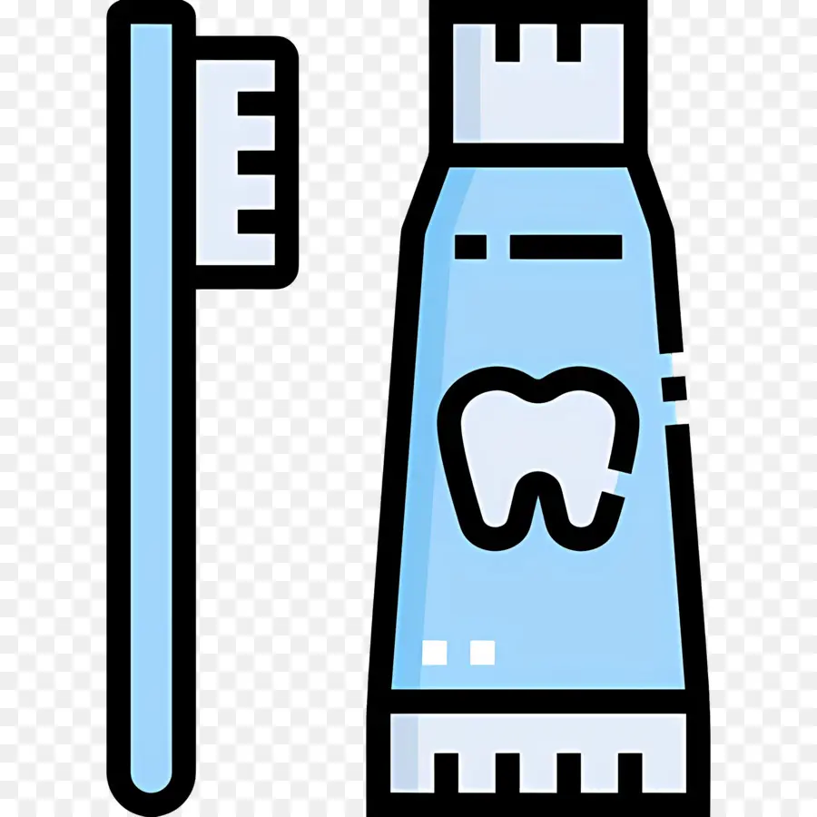 зубная щетка зубная паста，Зубная паста и зубная щетка PNG
