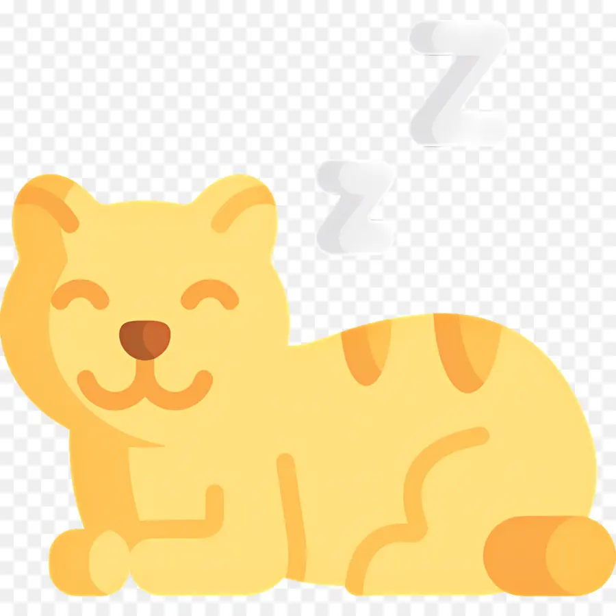 спящий кот，Спящий кот PNG