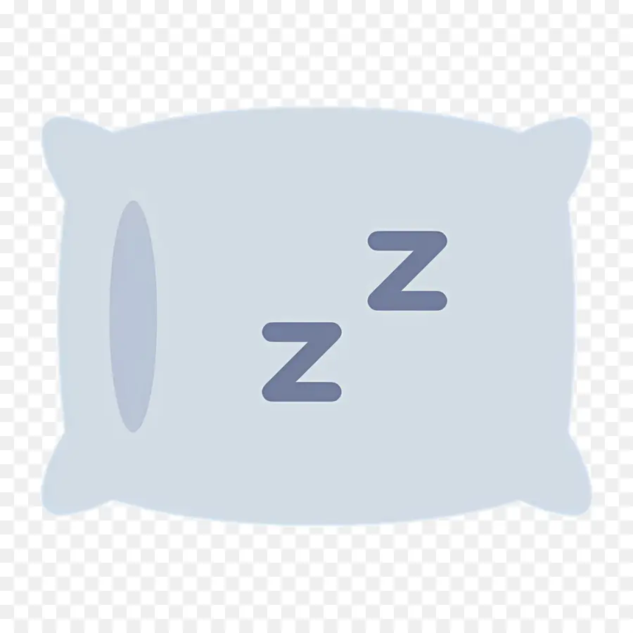 подушка для сна，Подушка с Zzz PNG