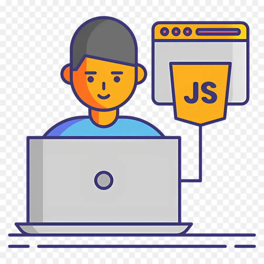 Javascript，Разработчик Javascript PNG