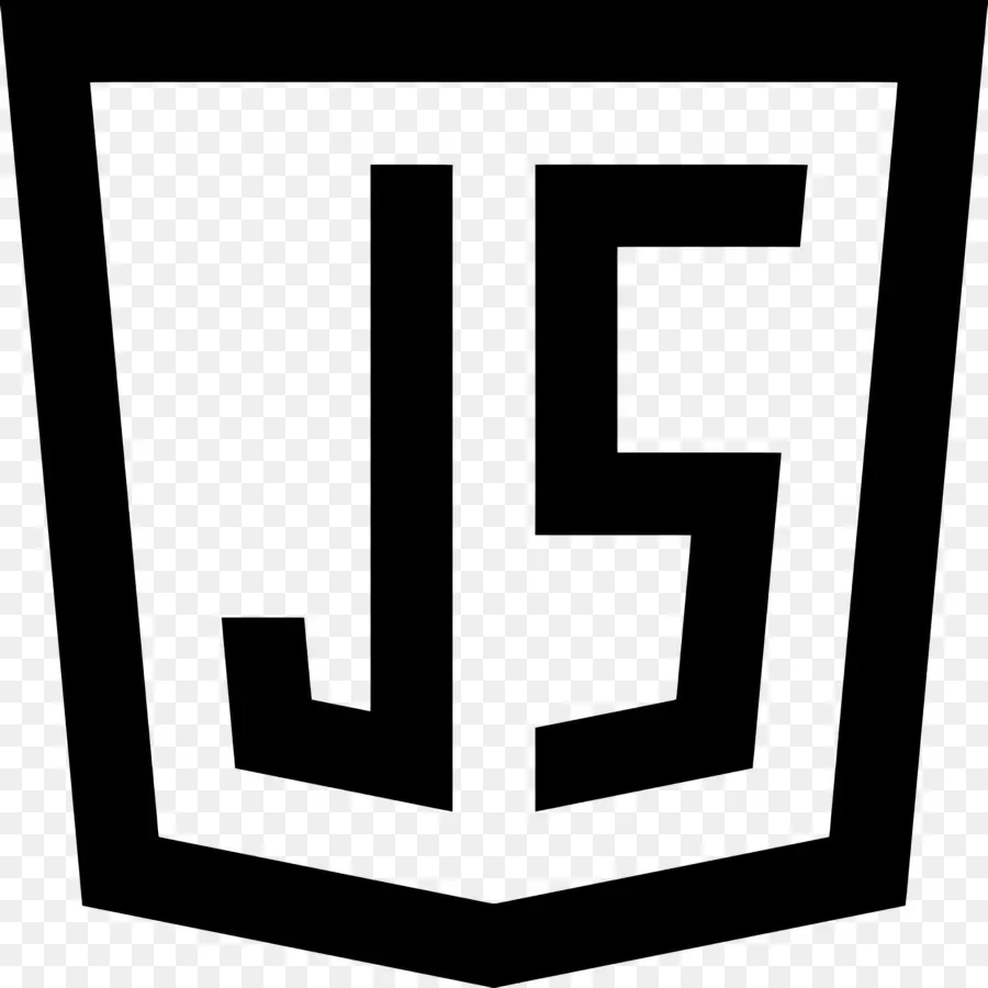 логотип Javascript，Логотип Javascript черный PNG