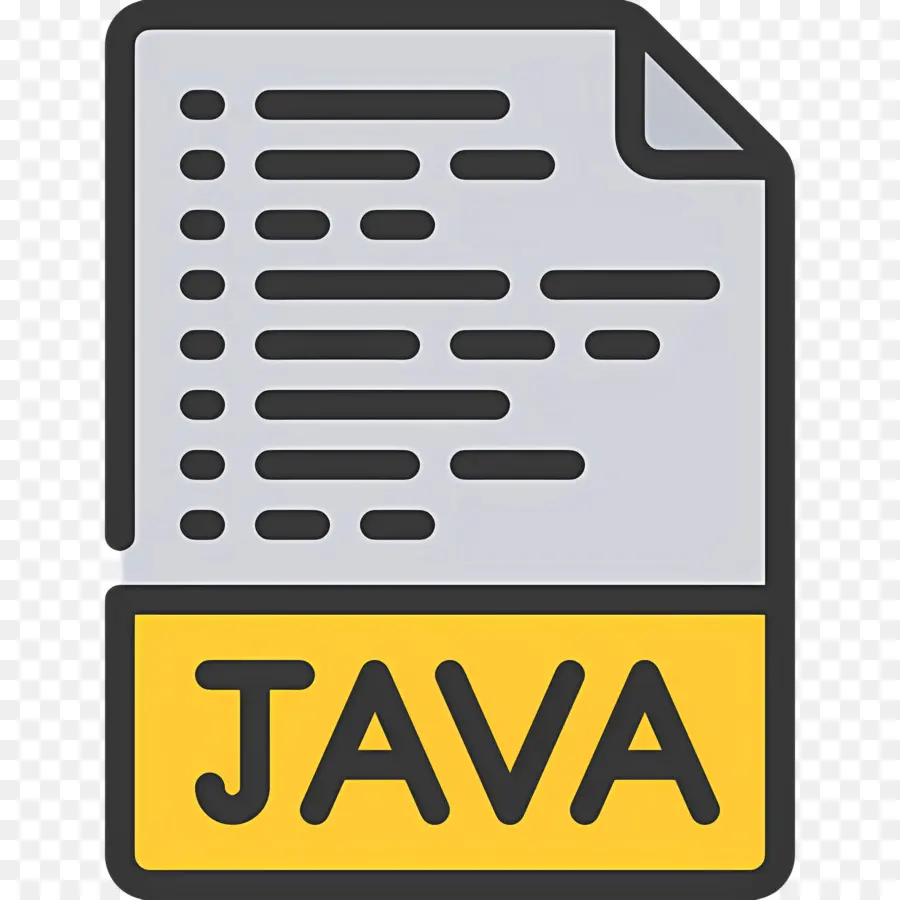 Java программа，Java документ с Gear PNG