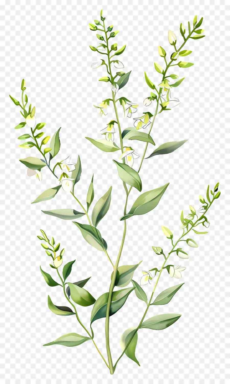 Цветок Cytisus Wolgaricus，Белые цветы PNG