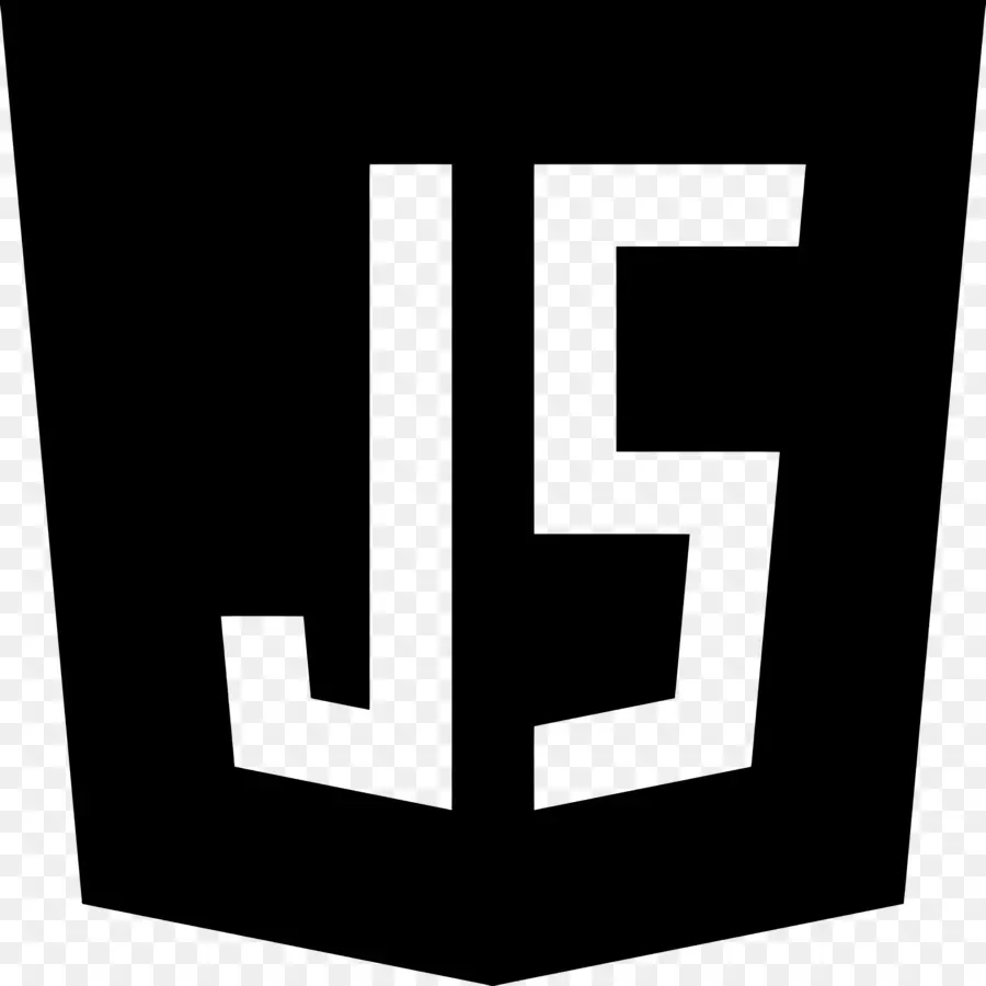 логотип Javascript，Логотип Javascript черный PNG