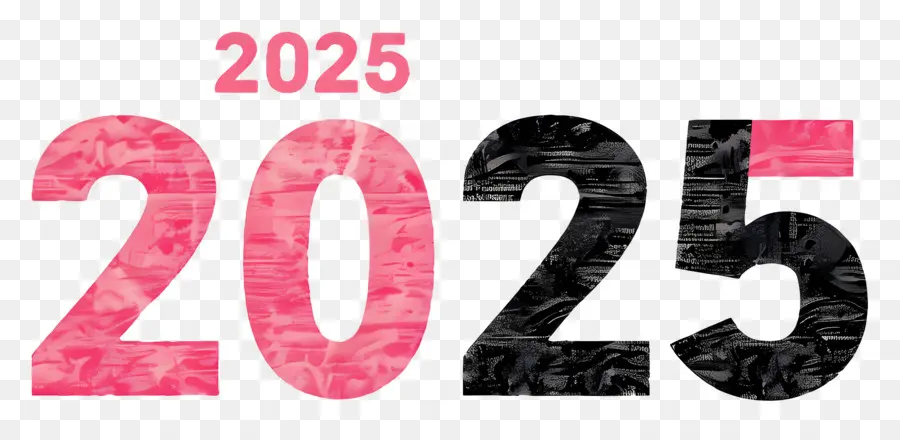 Логотип 2025 года，2025 год PNG