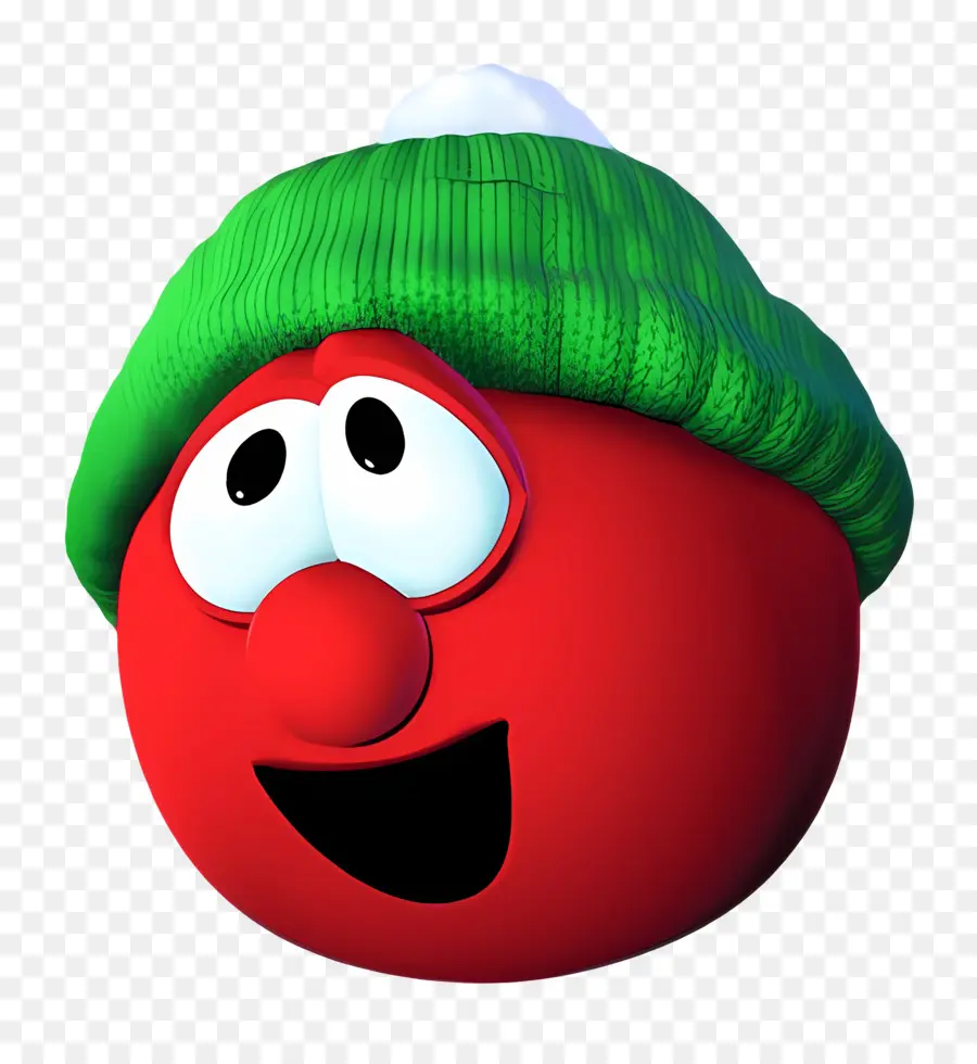 Veggietales，красный шар PNG