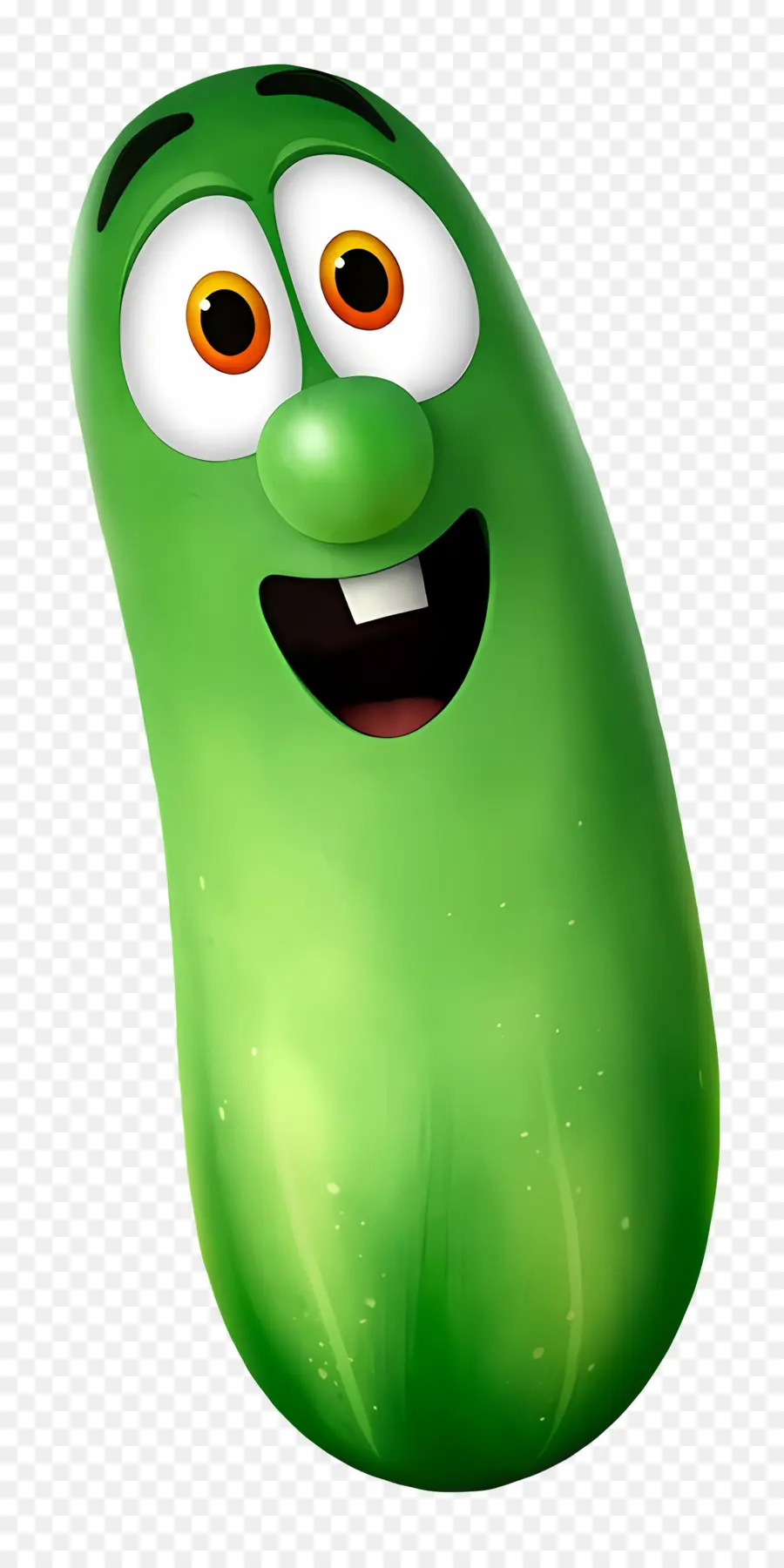 Veggietales，Мультфильм маринованный огурец PNG