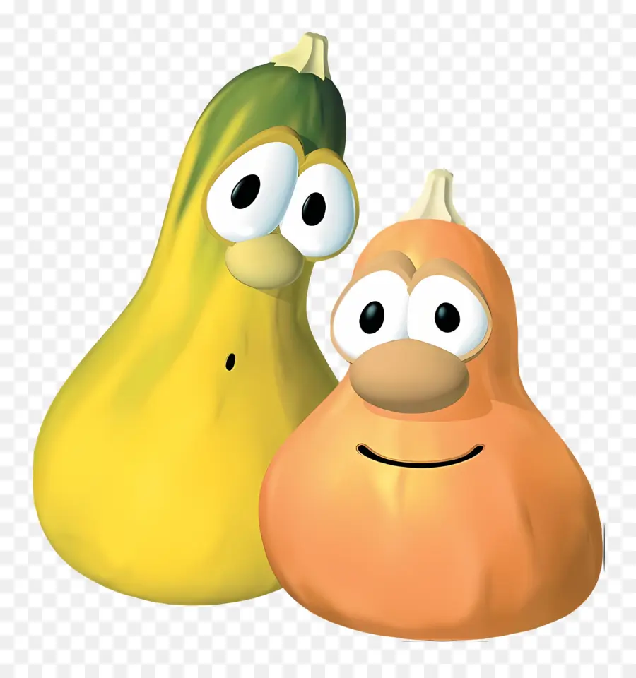 Veggietales，Персонажи мультфильмов по сквошу PNG