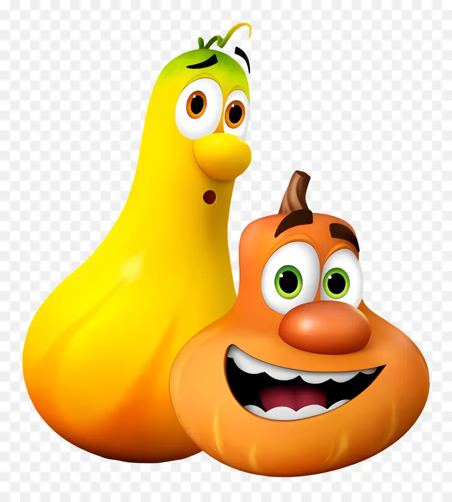 Veggietales，Два персонажа PNG