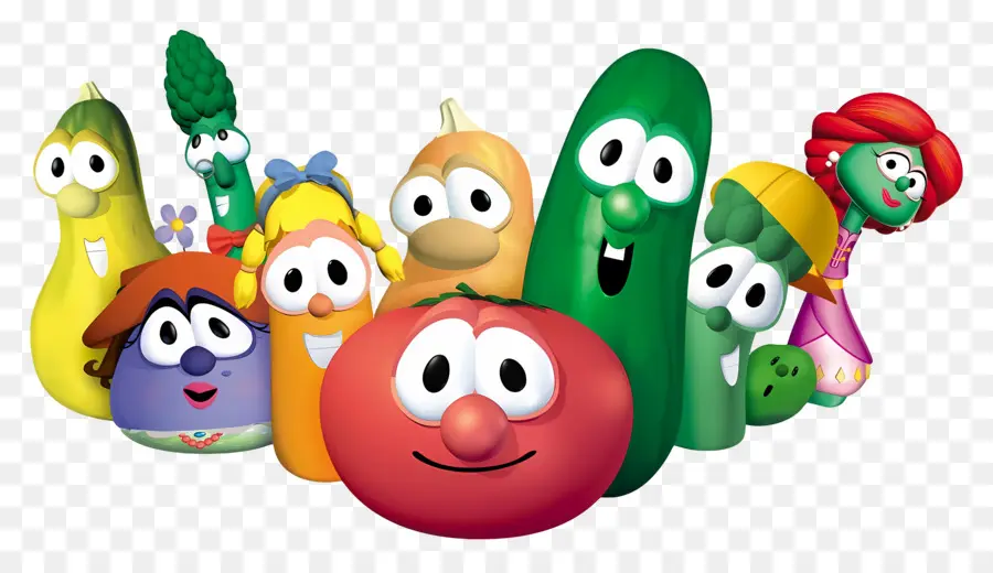 Veggietales，Растительные персонажи PNG