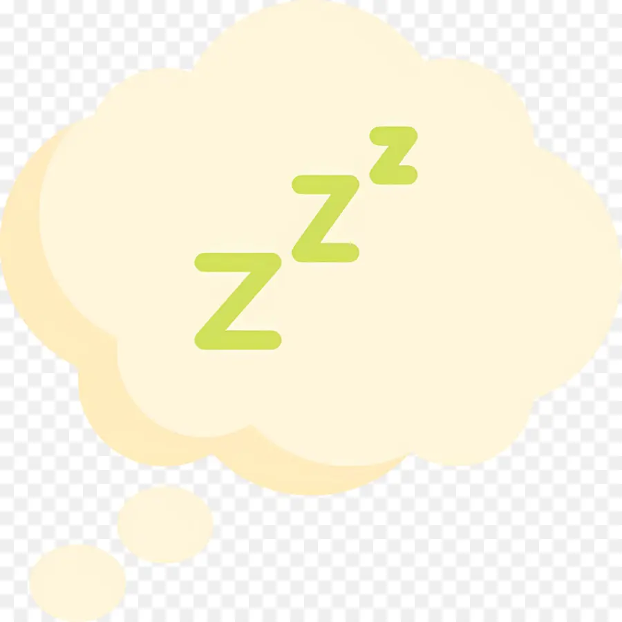 спать ззз，мысленный пузырь с Zzz PNG