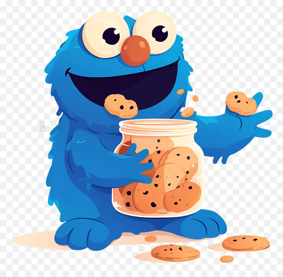 Печенье Монстр，Файлы Cookie PNG