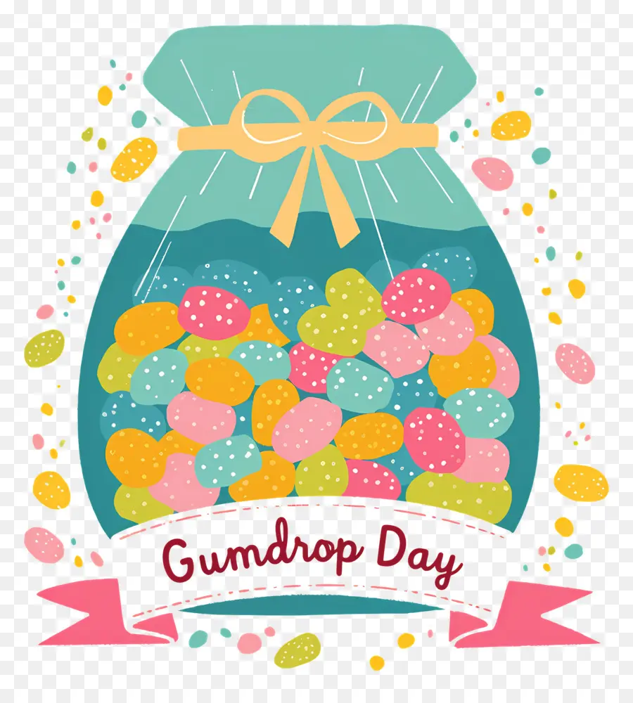 Национальный день мармеладки，Дневная банка Gumdrop PNG