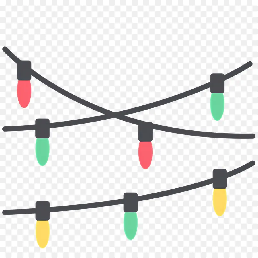 рождественские огни，Рождественские огни PNG