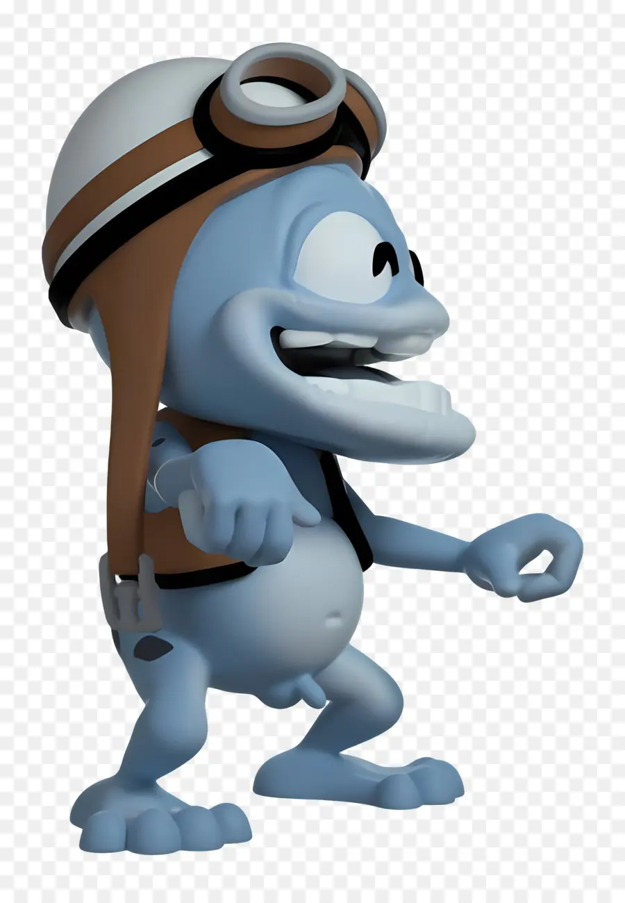 сумасшедшая лягушка，Вид сбоку на Crazy Frog PNG